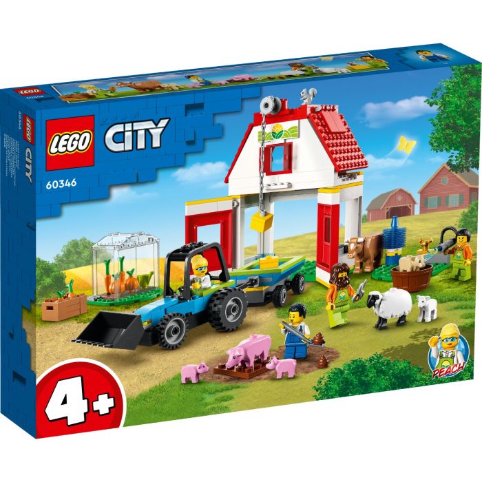 LEGO 60346 CITY SCHUUR EN BOERDERIJ
