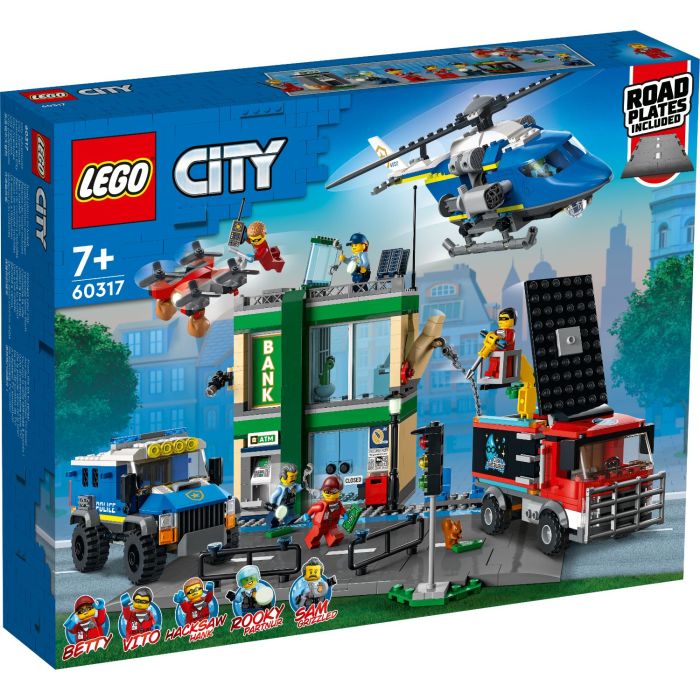 LEGO CITY 60317 POLITIEACHTERVOLGIN