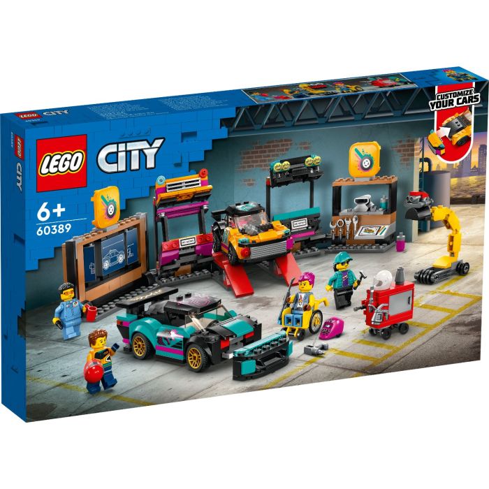 LEGO 60389 CITY GARAGE VOOR AANPASB