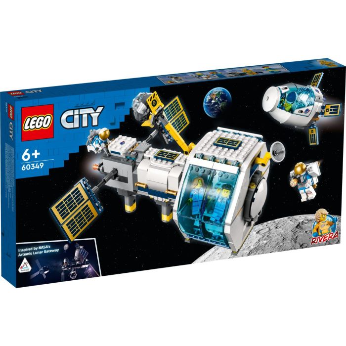 LEGO CITY 60349 RUIMTESTATION OP DE