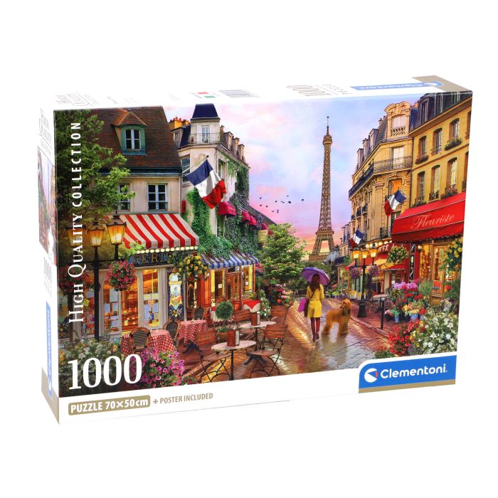 PUZZEL 1000 FLOWERS IN PARIS COMPAC